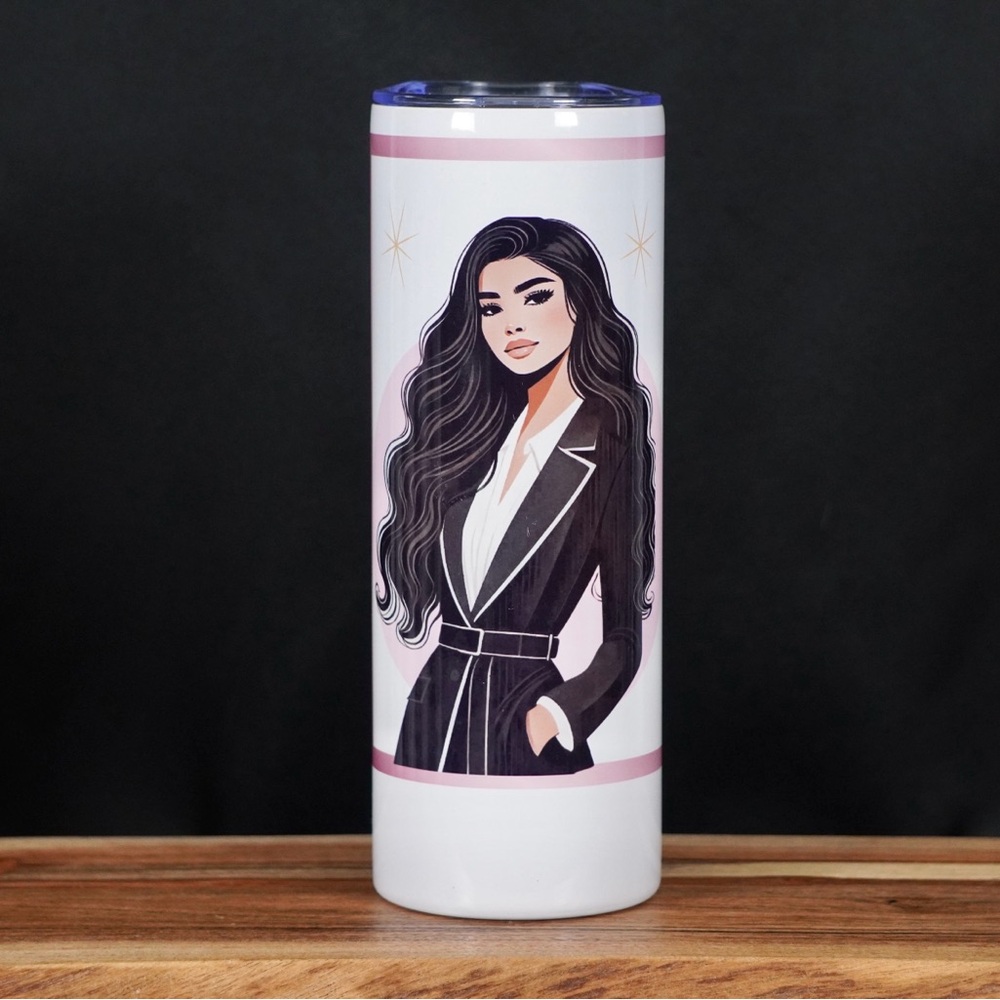 Boss Lady Collection: "Isabella" – The Fearless Innovator - 20 oz tumbler